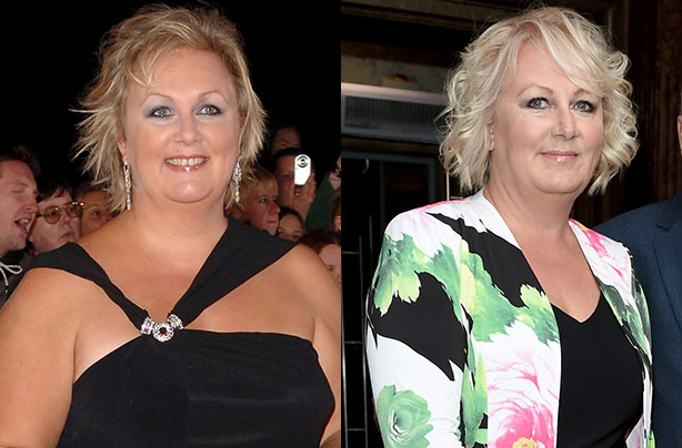 Sue Cleaver shows off weight loss