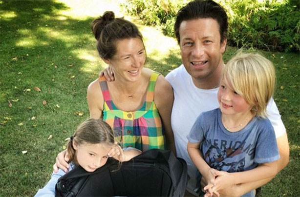 Jamie Oliver confirms baby name