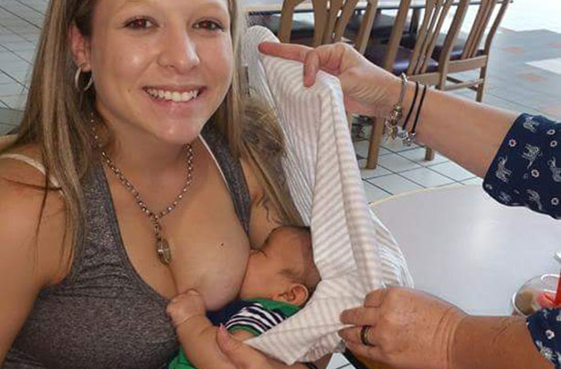 Breastfeeding Mama Talk, breastfeeding sister's son