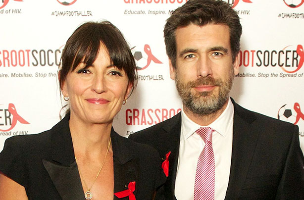 Davina McCall and Matthew Robertson