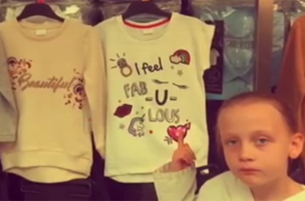 Girl reponds to sexist clothes