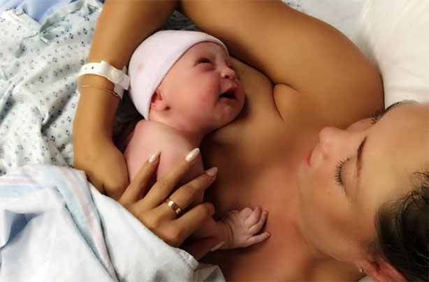 Iveta new baby