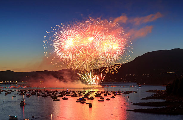 Firework displays Scotland 2016