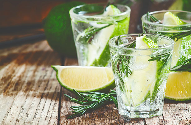 Health benefits of gin