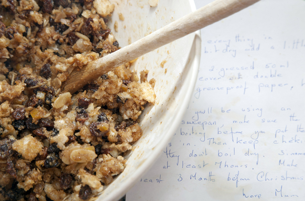 Stir Up Sunday Mixing Christmas Pudding