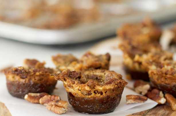 Mini pecan pies