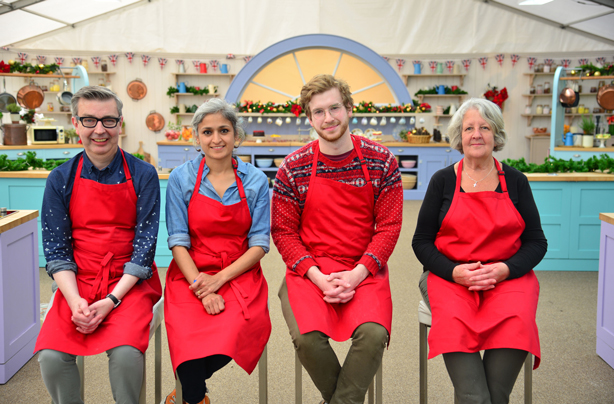 Bake Off Christmas contestants
