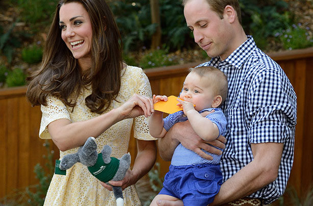 Prince George in Australia 2014 Prince George in Australia 2014