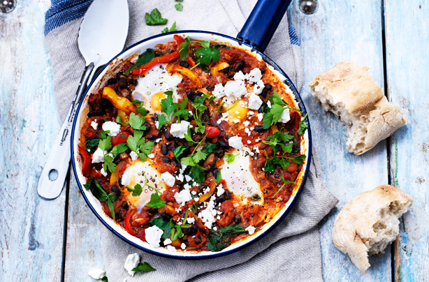 Weight Watchers black bean shakshuka Weight Watchers black bean shakshuka