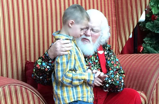 Good deed Santa