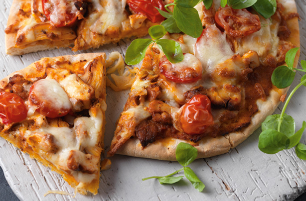 Mexican chicken pizza recipe