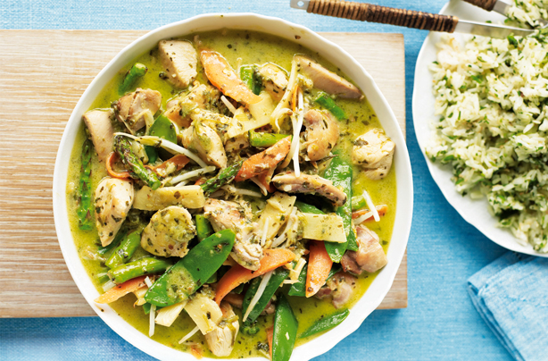 Thai green curry
