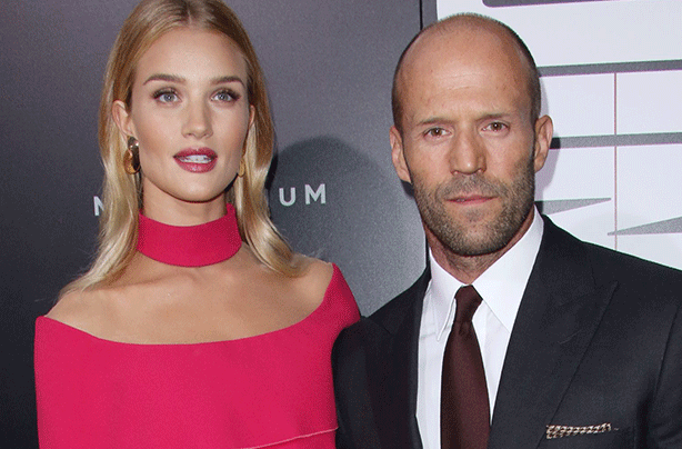 Rosie Huntington-Whitely and Jason Statham