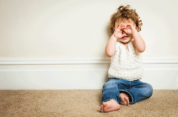 Young girl, toddler, child development stages
