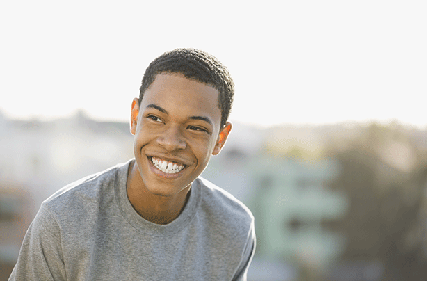 Teenage boy, child development stages