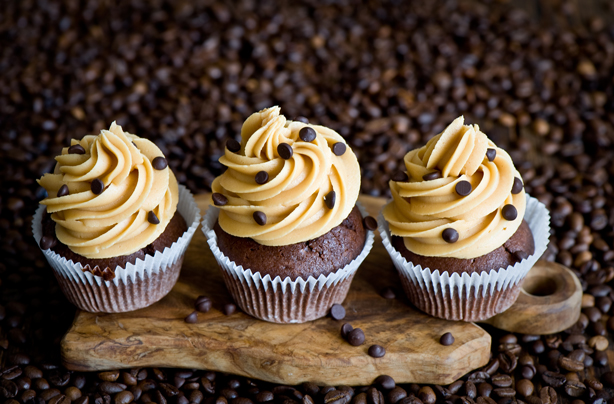 coffee chocolate cupcake