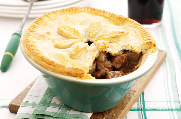 Beef and Guinness pie
