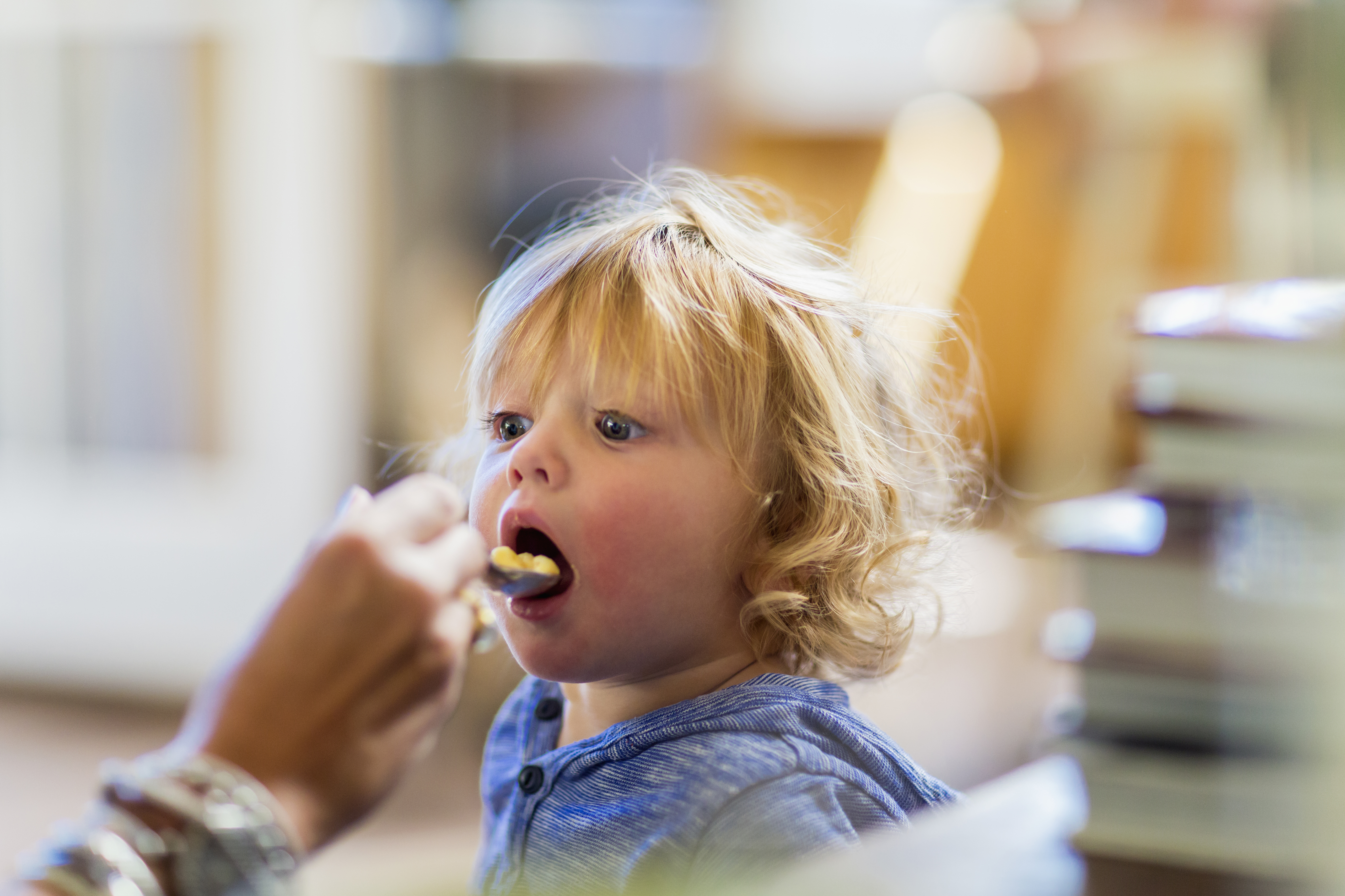 Baby eating