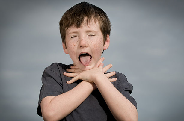 Child choking