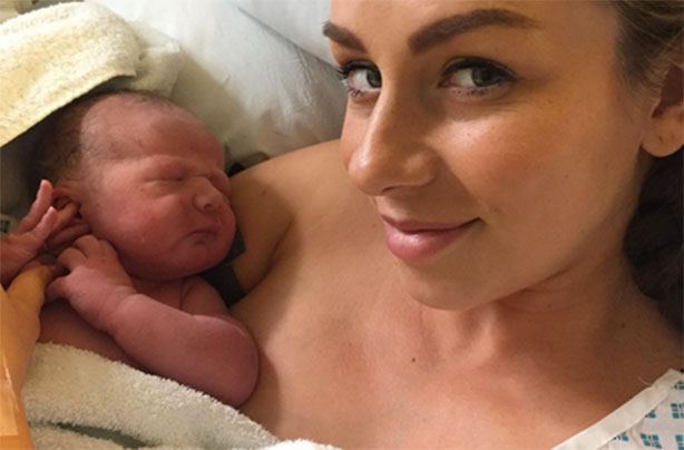 Susie Verrill Greg Rutherford second son