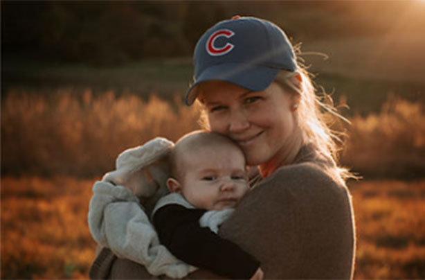 Baby Knox and Mum