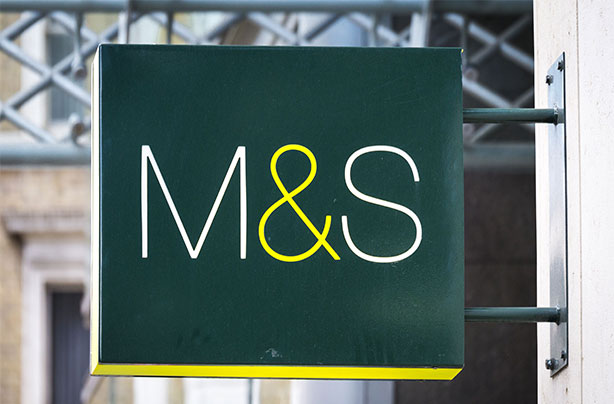 M&S sign