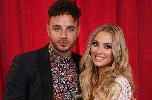 Adam Thomas and Caroline Daly