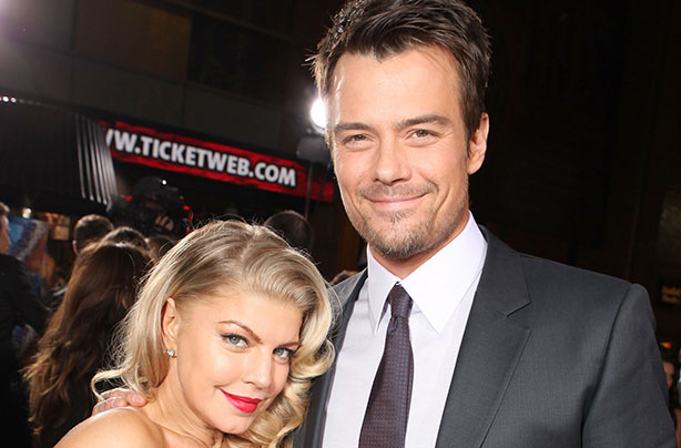 Josh Duhamel and Fergie