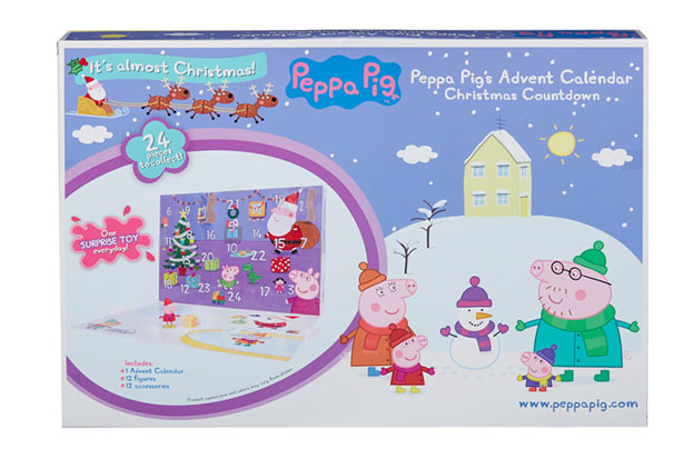 ASDA Unveils Peppa Pig Advent Calendar For 2017 Goodtoknow